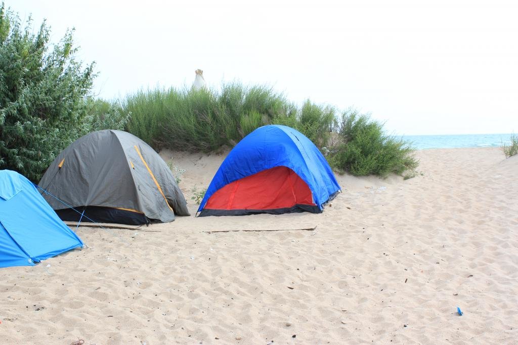 Отдых в палатках
