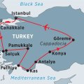 Памуккале, Турция - какой курорт ближе? Где находится Памуккале